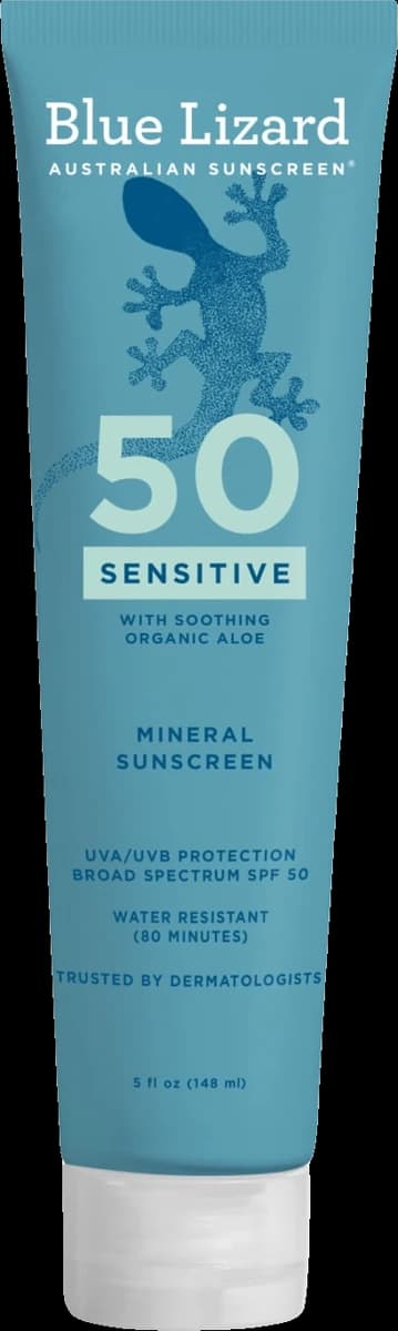 Blue Lizard Sensitive Mineral Sunscreen SPF 50