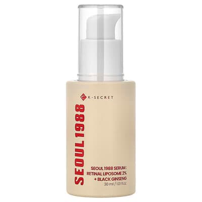 K-Secret Seoul 1988 Serum: Retinal Liposome 2% + Black Ginseng