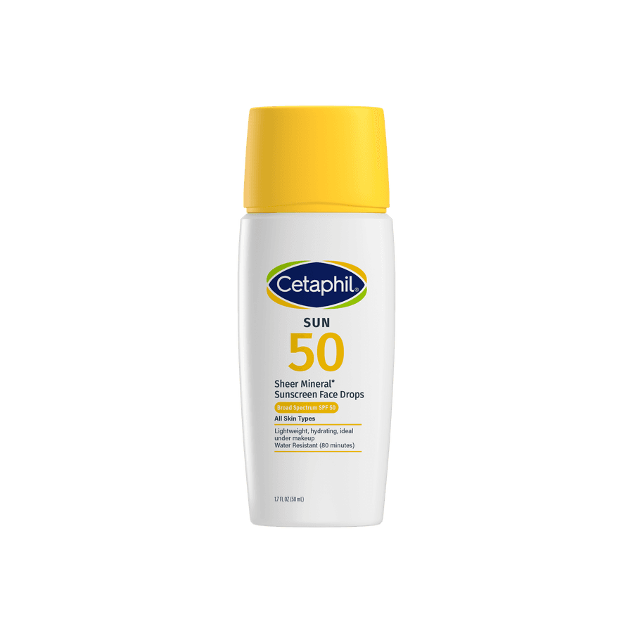 Cetaphil Sheer Mineral Sunscreen Face Drops SPF 50